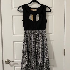 Women’s High-Low Summer Dress with Cut-Outs
